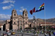 Plaza de Armas em Cusco, no Peru